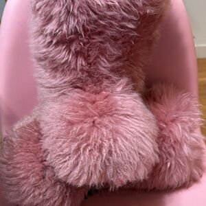 RARE UGG Fluff Momma calf Boots in Soft pink